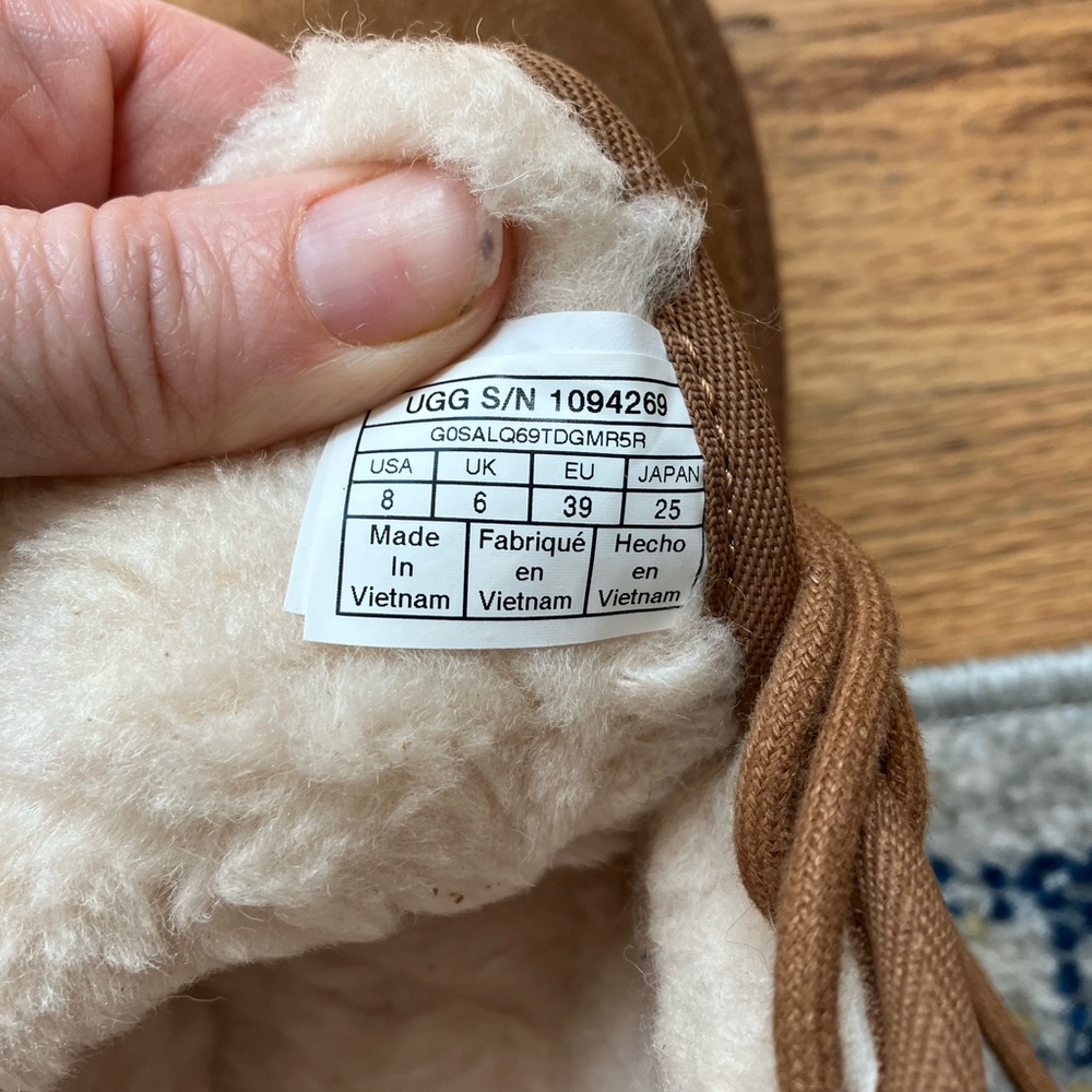Ugg Tie Boots